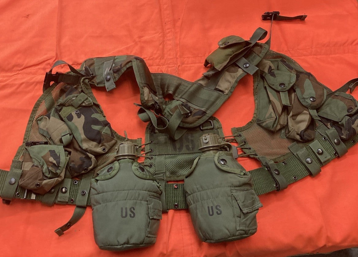 LBV 88 Lbe M81 Woodland Load Bearing Vest Tactical Vest
