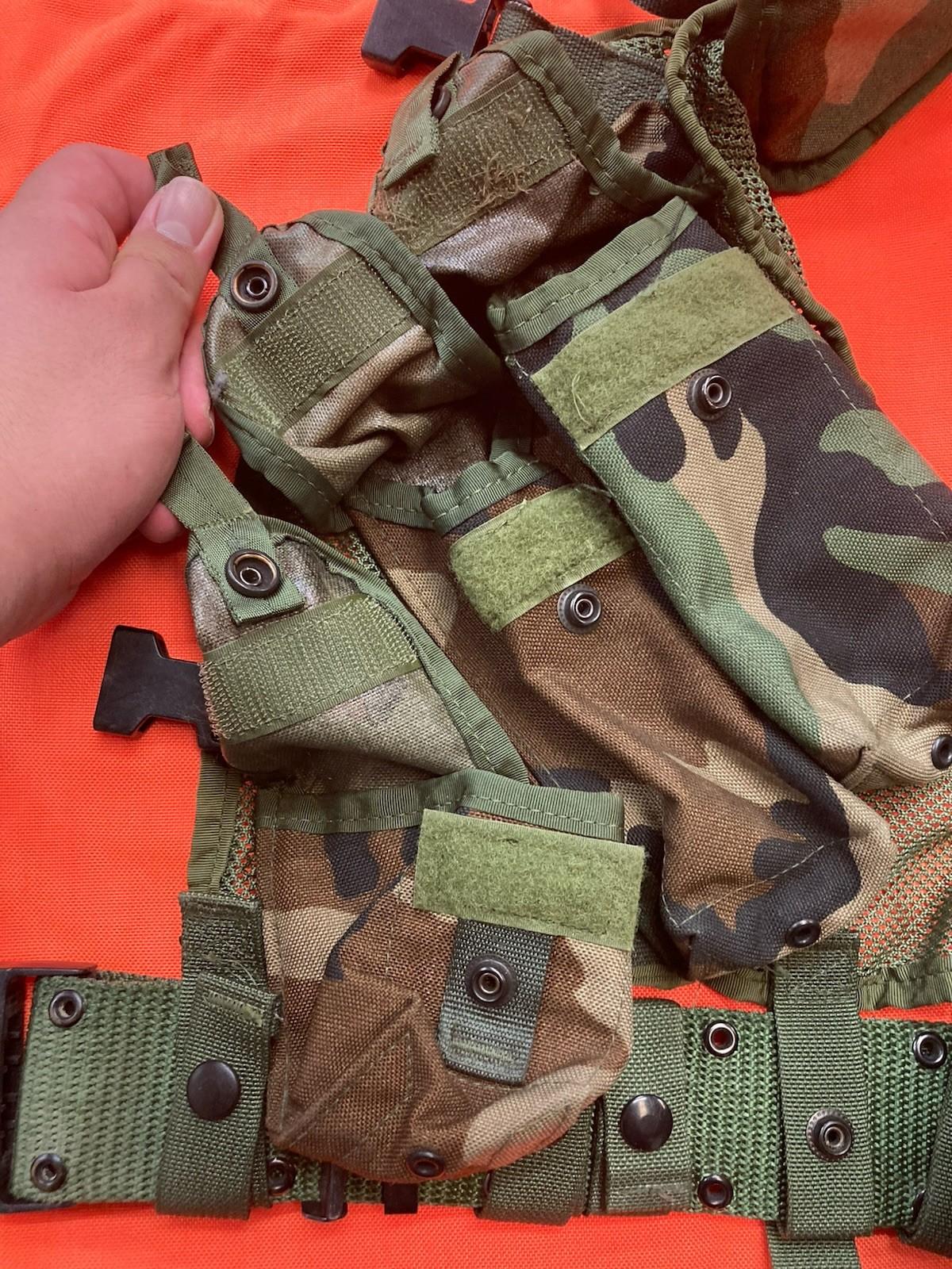 LBV 88 Lbe M81 Woodland Load Bearing Vest Tactical Vest