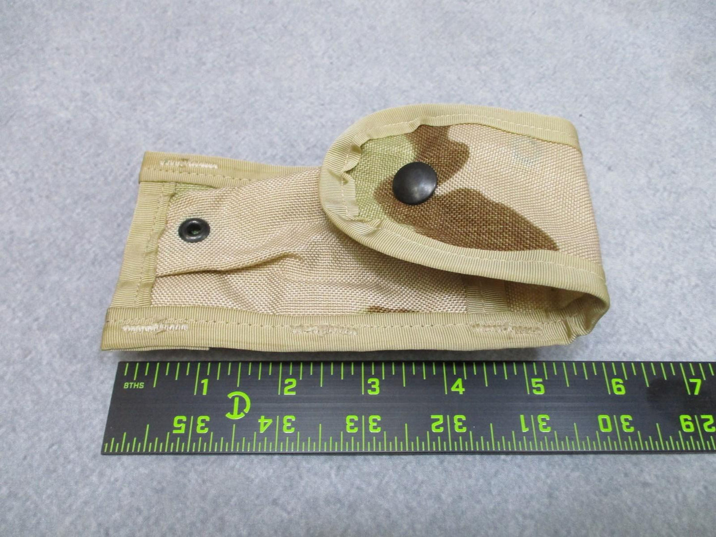 USGI 3x MOLLE II 9mm Magazine Pouch Single Desert Camo Specialty Defense Systems
