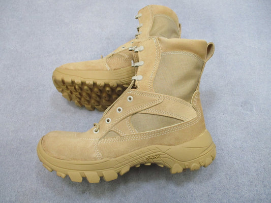 Army Bates Delta-8 Desert ICS Technology Boots Tan Suede Nylon Men's Size 10.5 M