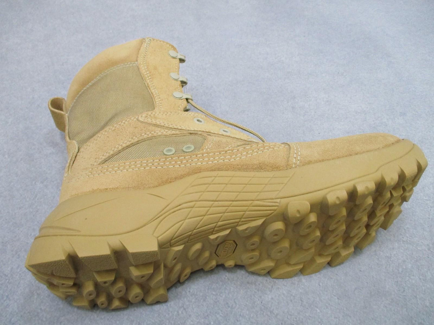 Army Bates Delta-8 Desert ICS Technology Boots Tan Suede Nylon Men's Size 10.5 M