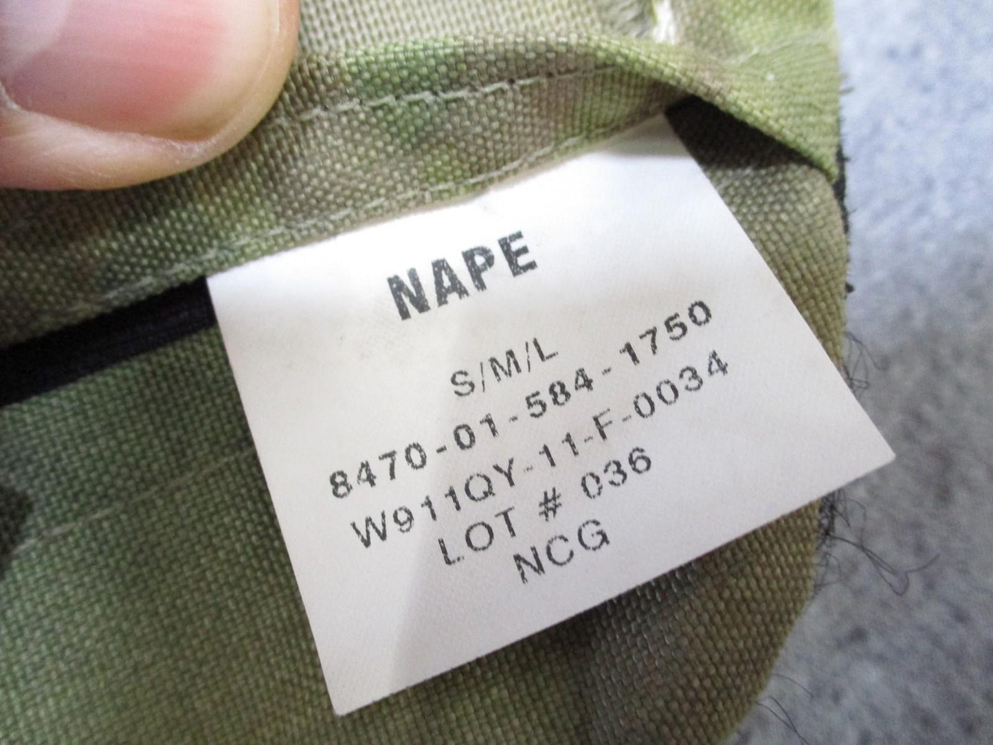 KDH Defense NAPE Ballistic Insert MultiCam S/M/L Tactical Helmet Pad
