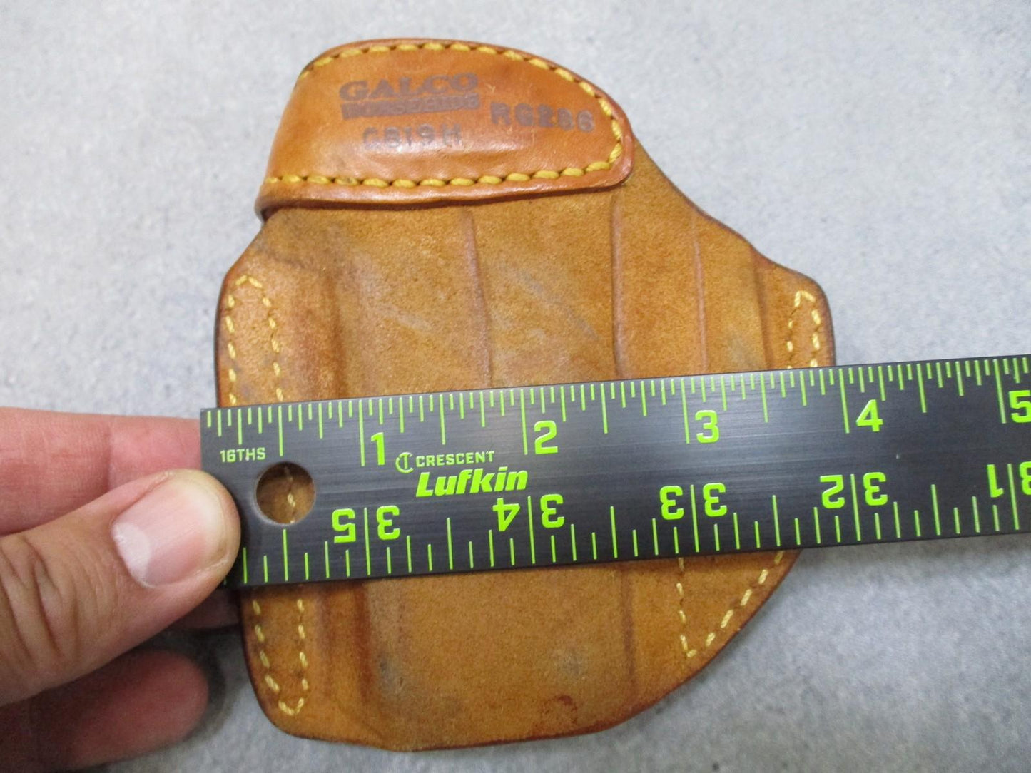 Galco Royal Guard RG286 IWB Holster FOR Glock 26 27 33 Leather Horsehide RIGHT