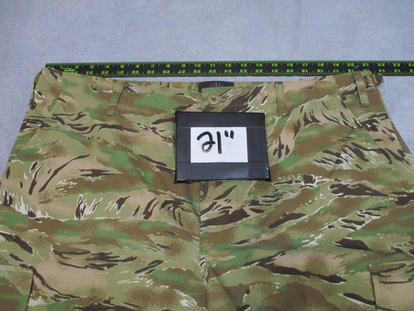 TRU-SPEC X-Large Regular Tiger Stripe Multicam Cargo Pants 50/50 Nylon Cotton