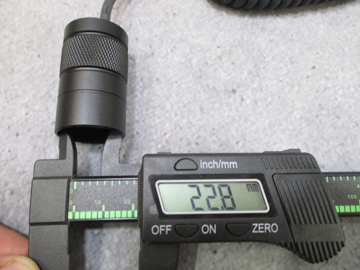 Fenix AR102 Remote Pressure Switch Cable End Cap for Tactical Flashlights - New