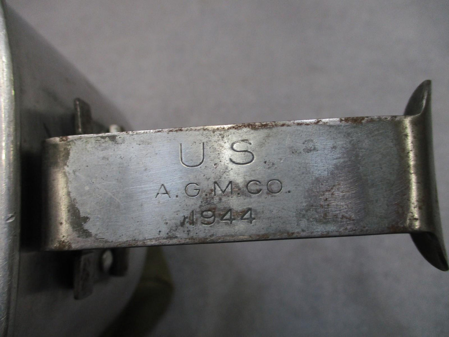 WWII Korea Era US Canteen Set 1945 AGMCO Cup 1944 Cover Vintage USGI