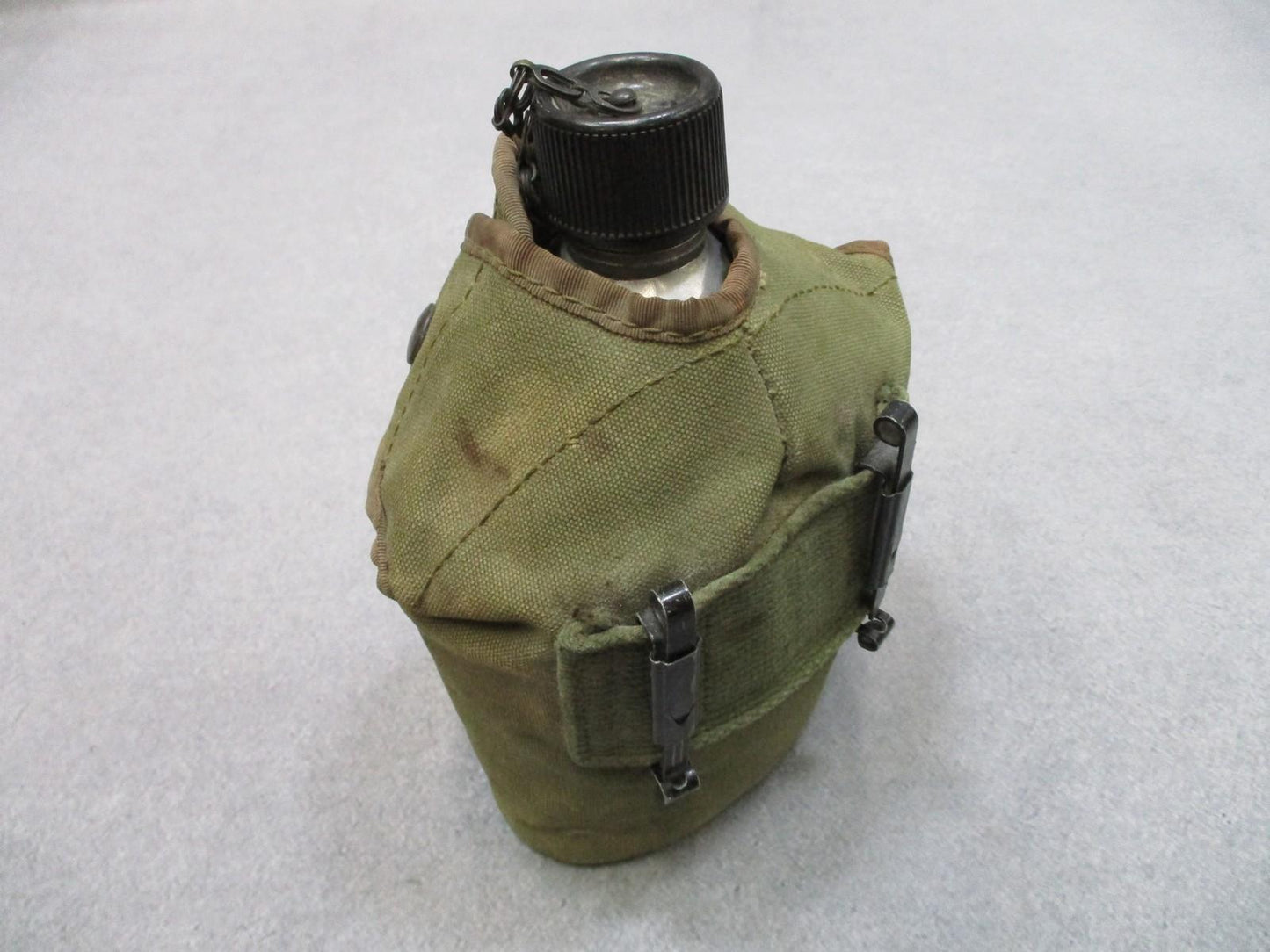 WWII Korea Era US Canteen Set 1945 AGMCO Cup 1944 Cover Vintage USGI