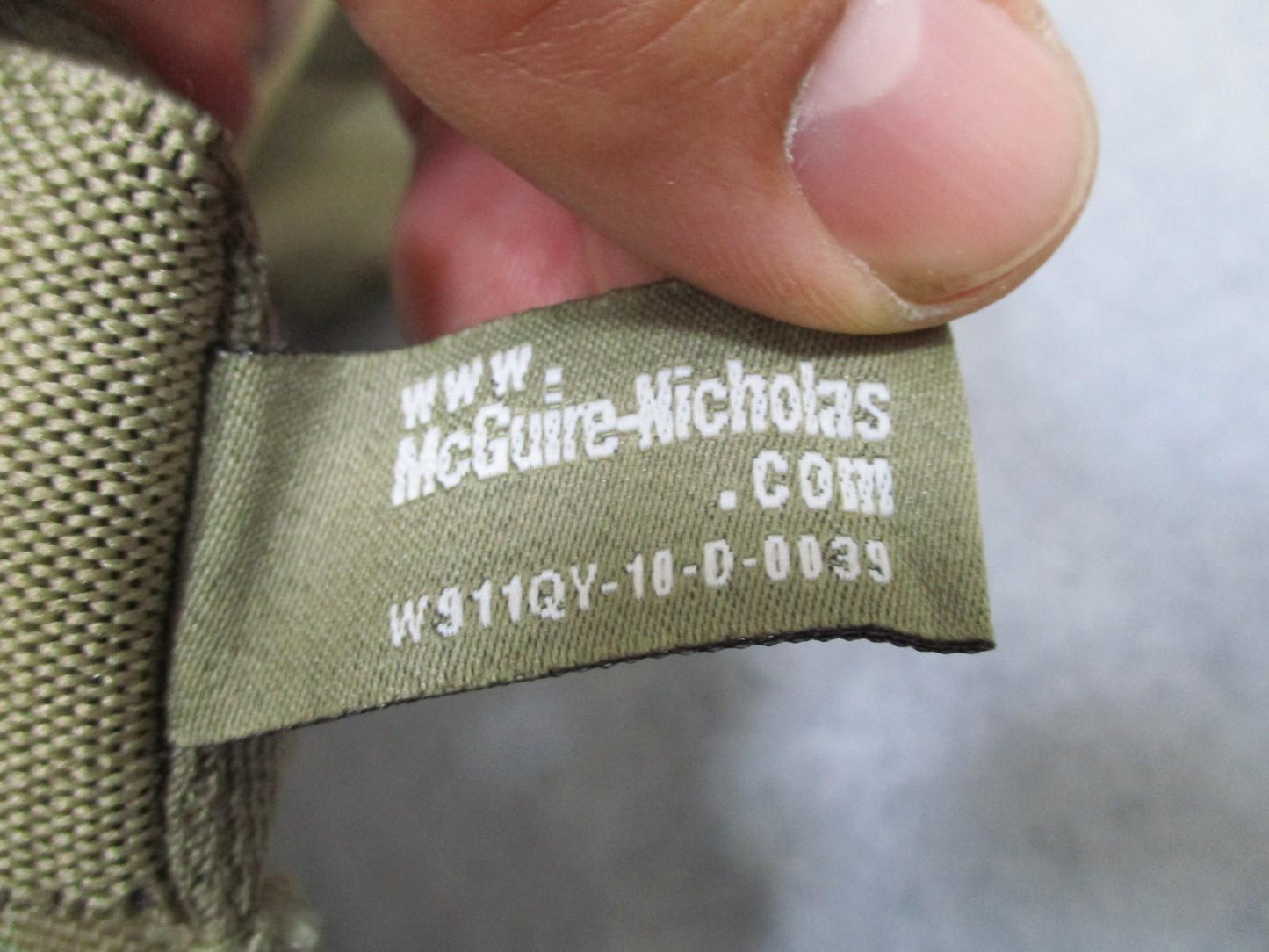 USGI McGuire-Nicholas Tactical Knee Pads MultiCam Pair Adjustable Straps Used