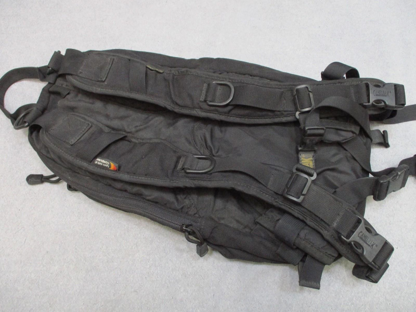 CamelBak M.U.L.E. Black Hydration Pack Backpack Tactical Cordura Used Good