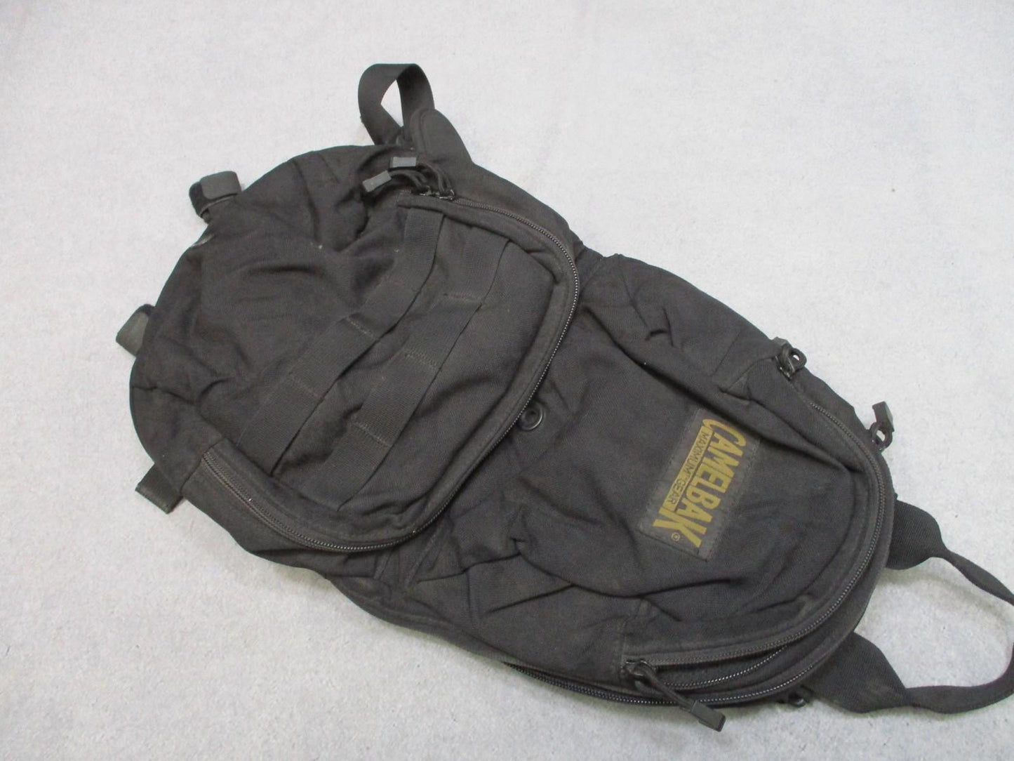 CamelBak M.U.L.E. Black Hydration Pack Backpack Tactical Cordura Used Good