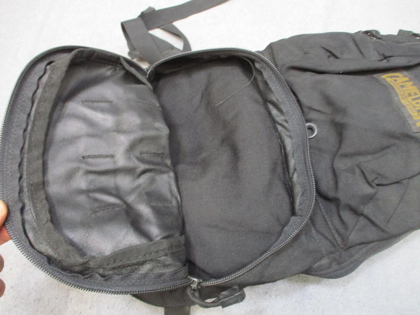 CamelBak M.U.L.E. Black Hydration Pack Backpack Tactical Cordura Used Good