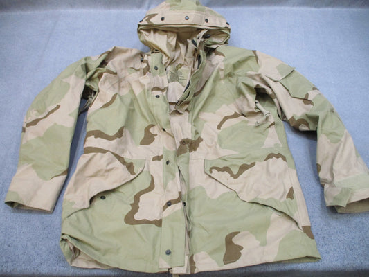 US Military ECWCS Parka DCU Medium Regular Desert Camo Cold Weather GORE-TEX