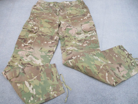 US Army ACU Combat Uniform Pants Flame Resistant MultiCam Medium Regular