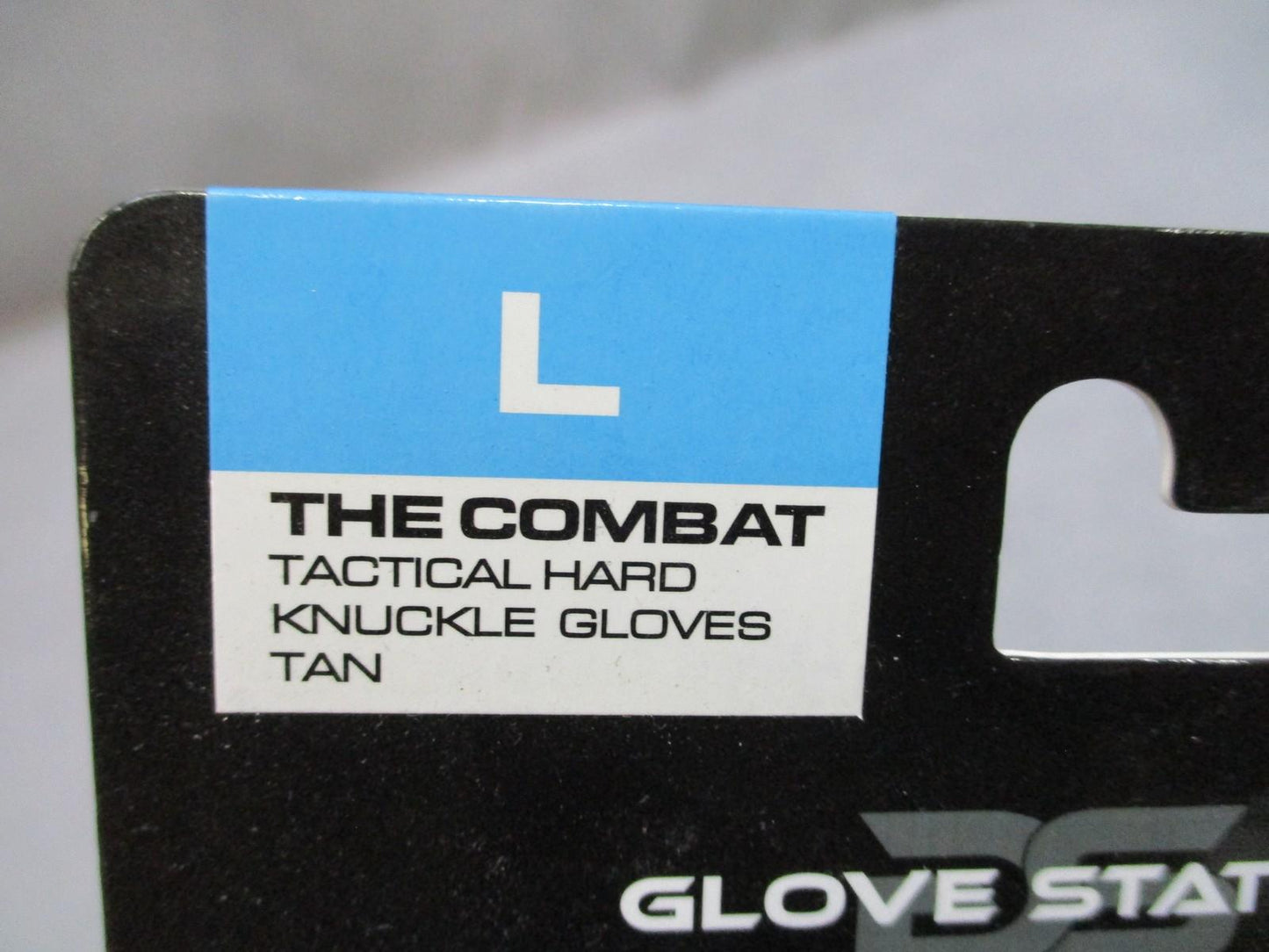 Glove Station Tactical Hard Knuckle Gloves L Tan CFT Touchscreen New Coyote