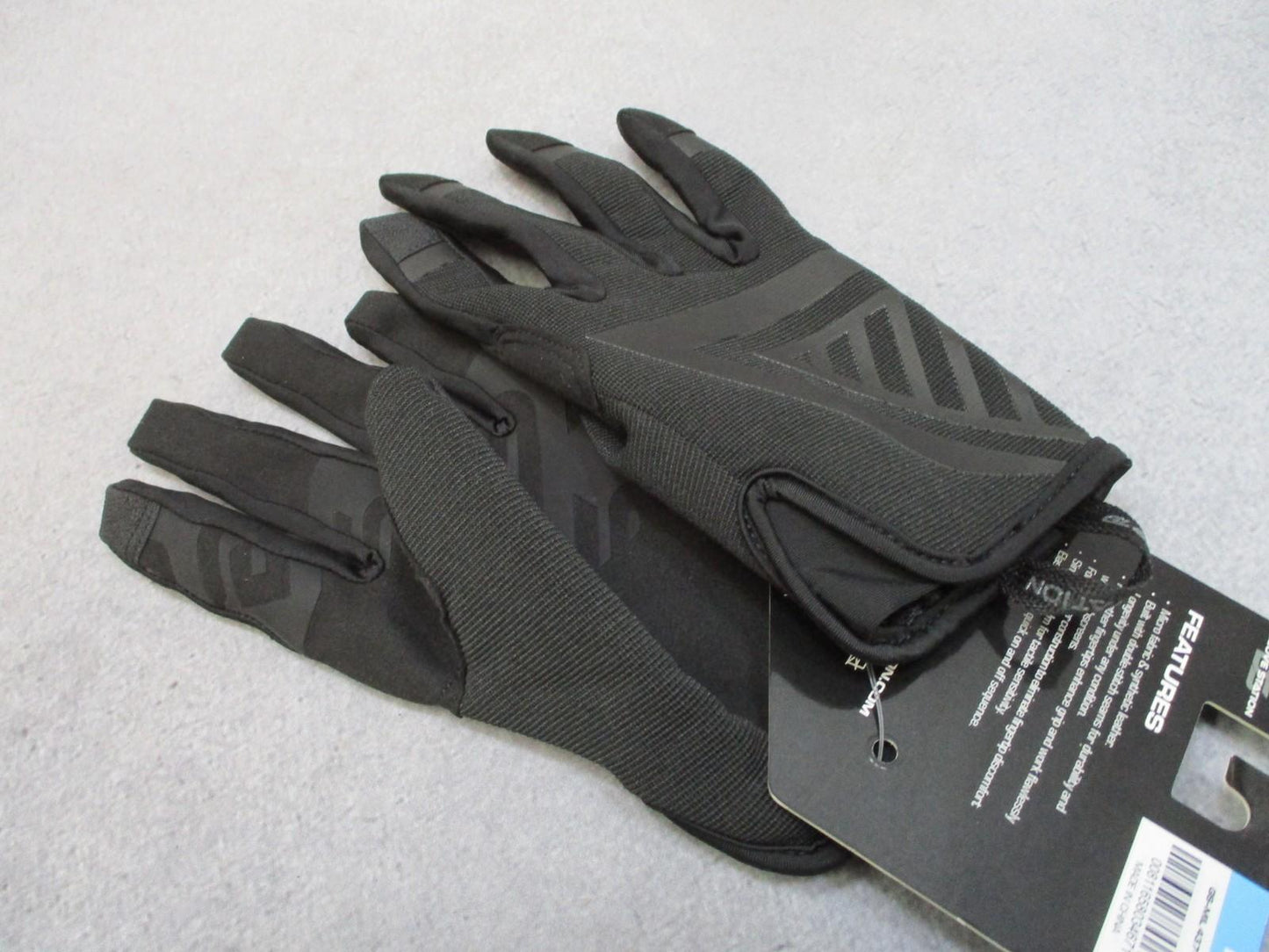 Glove Station Impulse Tactical Gloves Black Size L High Dexterity Touchscreen