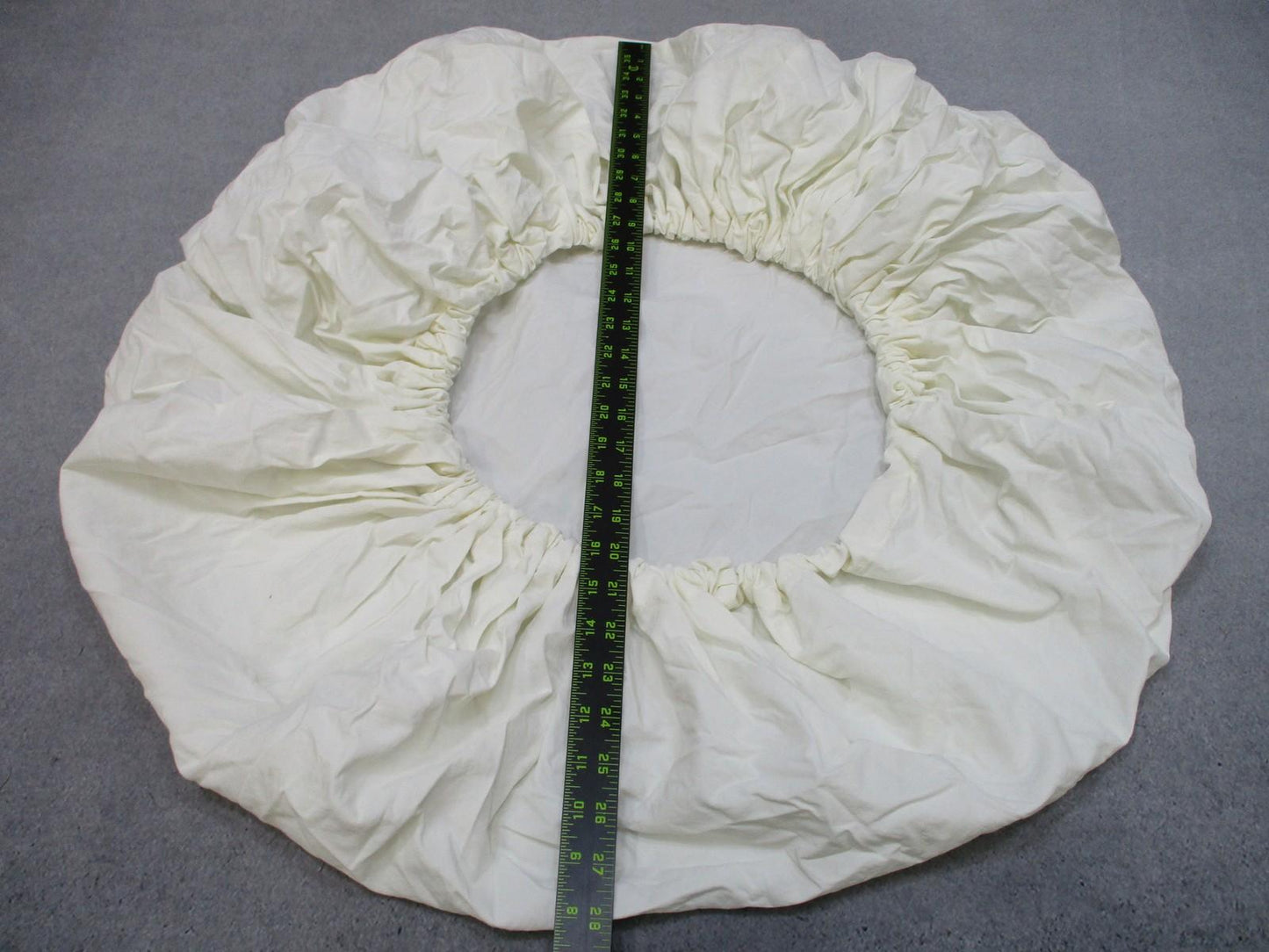 US Military Arctic Rucksack Cover White Snow Camo 100% Cotton Elastic Band