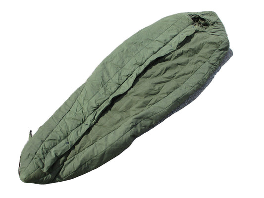 US Military Intermediate Cold Weather Sleeping Bag Synthetic Filled OD Green