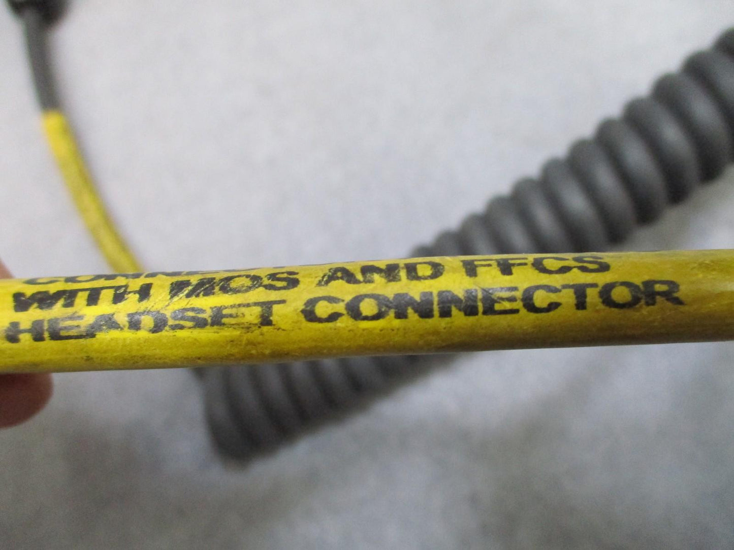 USGI CX-13479/MRC Coiled Cable CVC Spaghetti Cord MOS FFCS 5995-01-386-9109