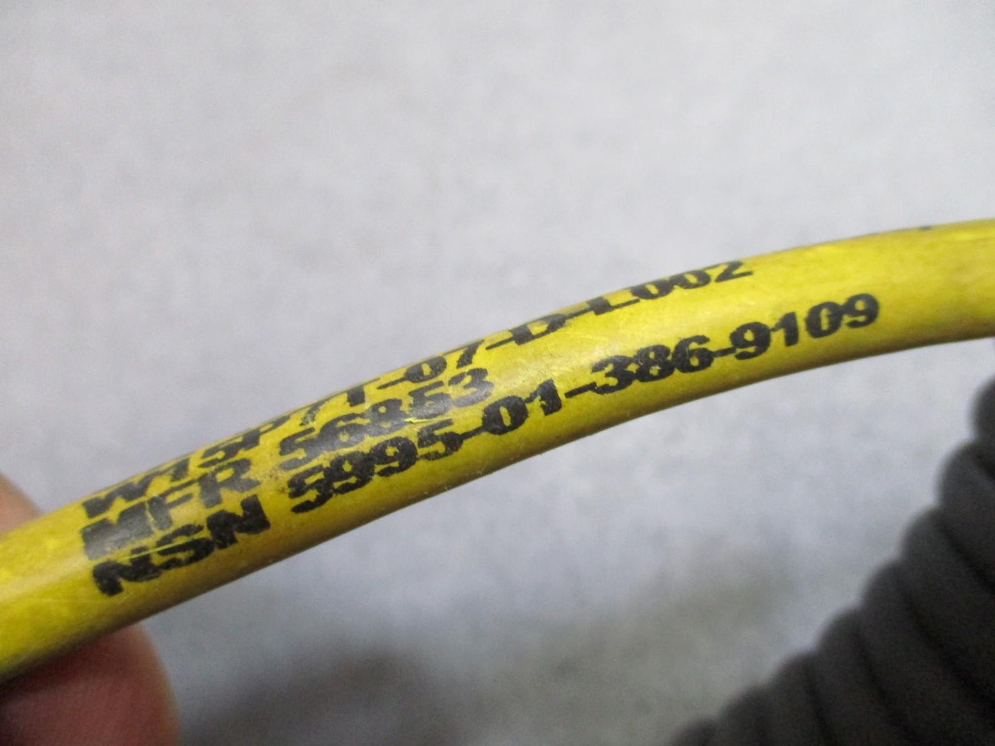 USGI CX-13479/MRC Coiled Cable CVC Spaghetti Cord MOS FFCS 5995-01-386-9109