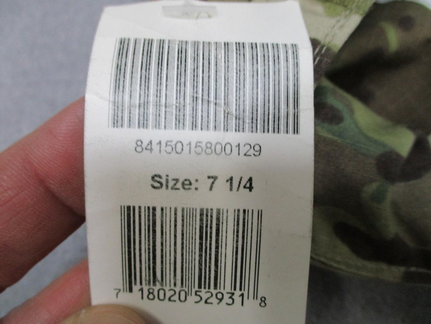 US ARMY Patrol Cap MultiCam Size 7 1/4 Military Uniform Hat PC Cover Headgear