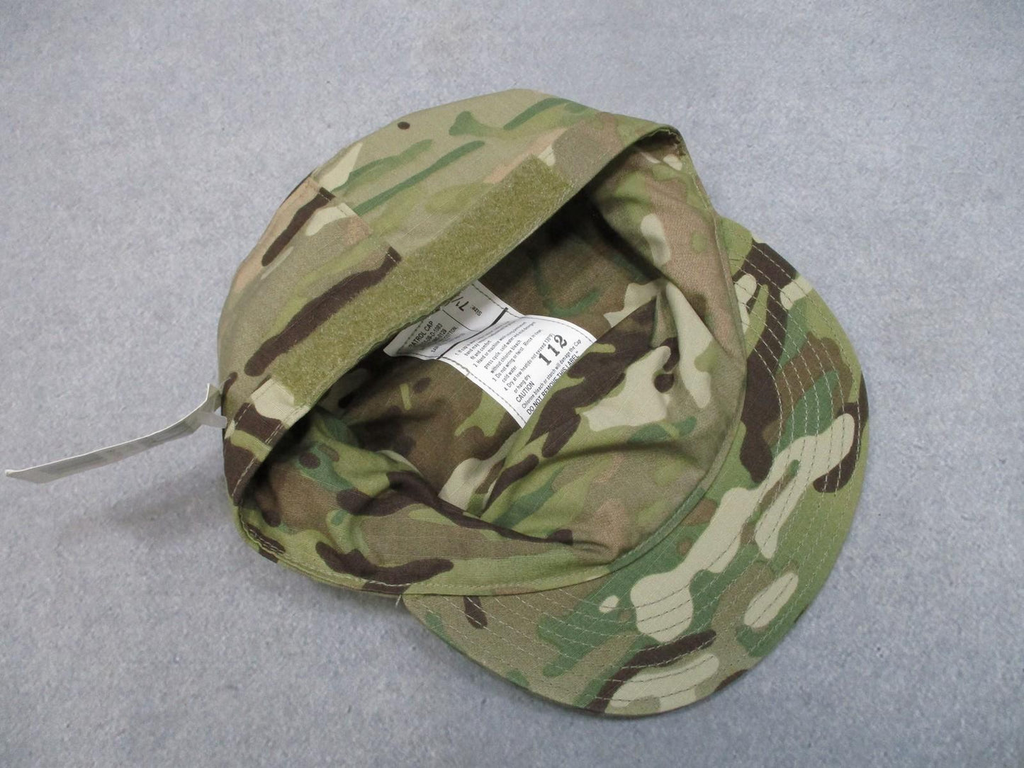 US ARMY Patrol Cap MultiCam Size 7 1/4 Military Uniform Hat PC Cover Headgear