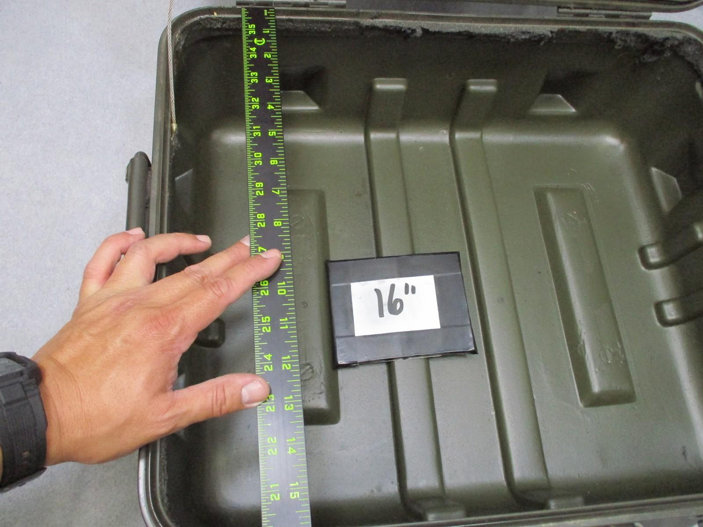 Military Thermodyne Shok-Stop Waterproof Hard Equipment Storage Case