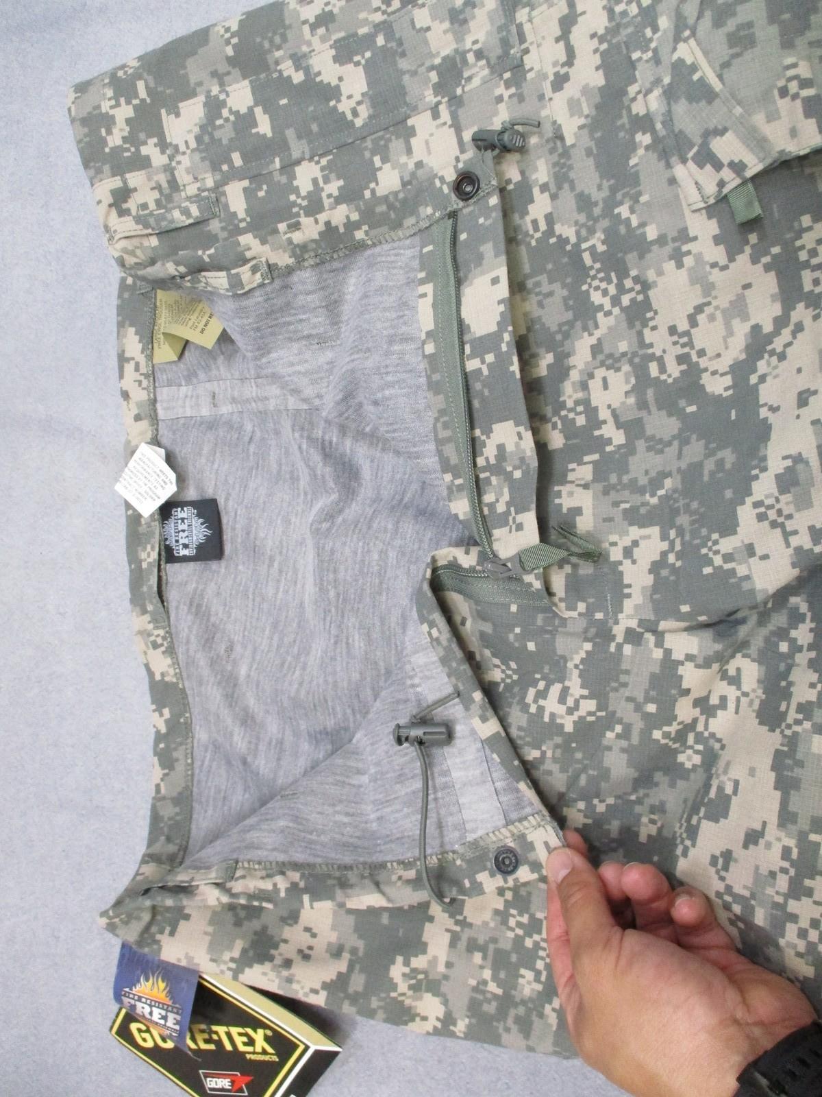 NEW Gore-Tex FREE EWOL TROUSER Large Regular Digital Camo Fire Resistant Pants