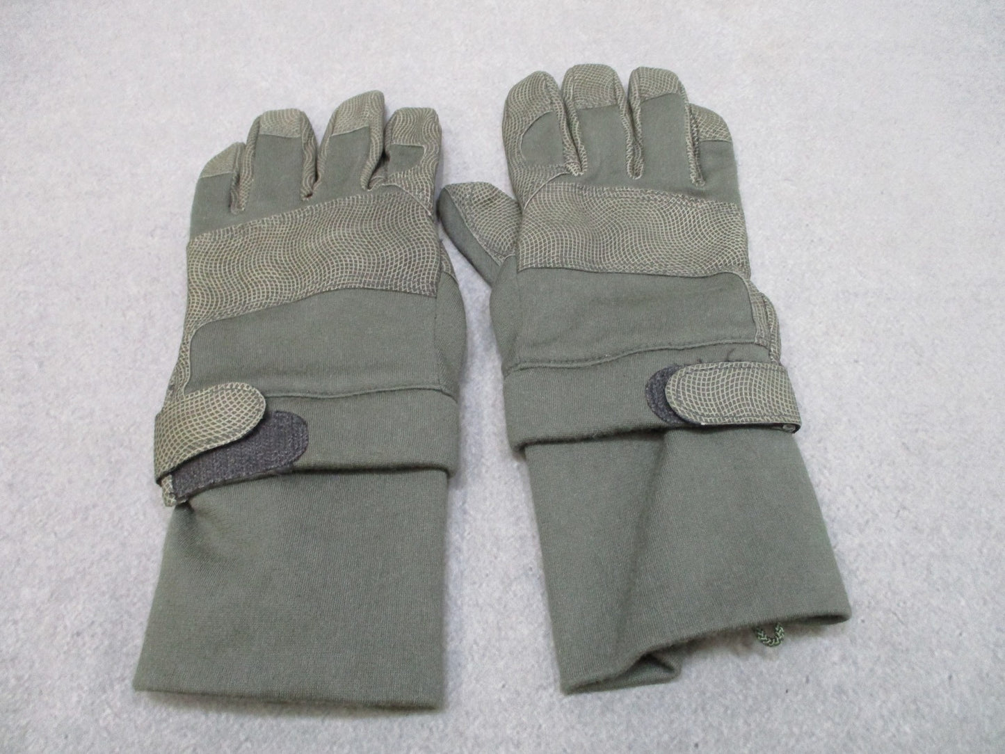 US Military FR Nomex Flight Gloves Large Foliage Green Combat Glove