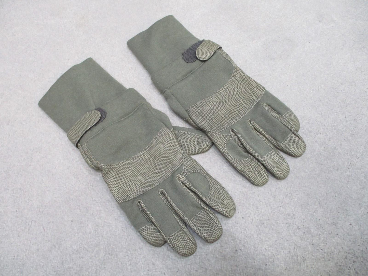 US Military FR Nomex Flight Gloves Large Foliage Green Combat Glove
