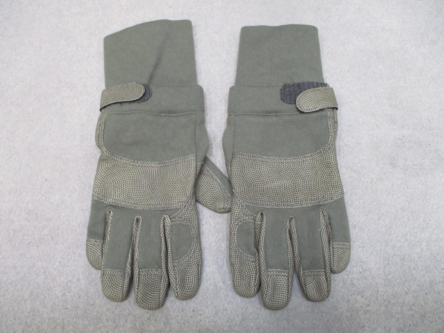US Military FR Nomex Flight Gloves Large Foliage Green Combat Glove