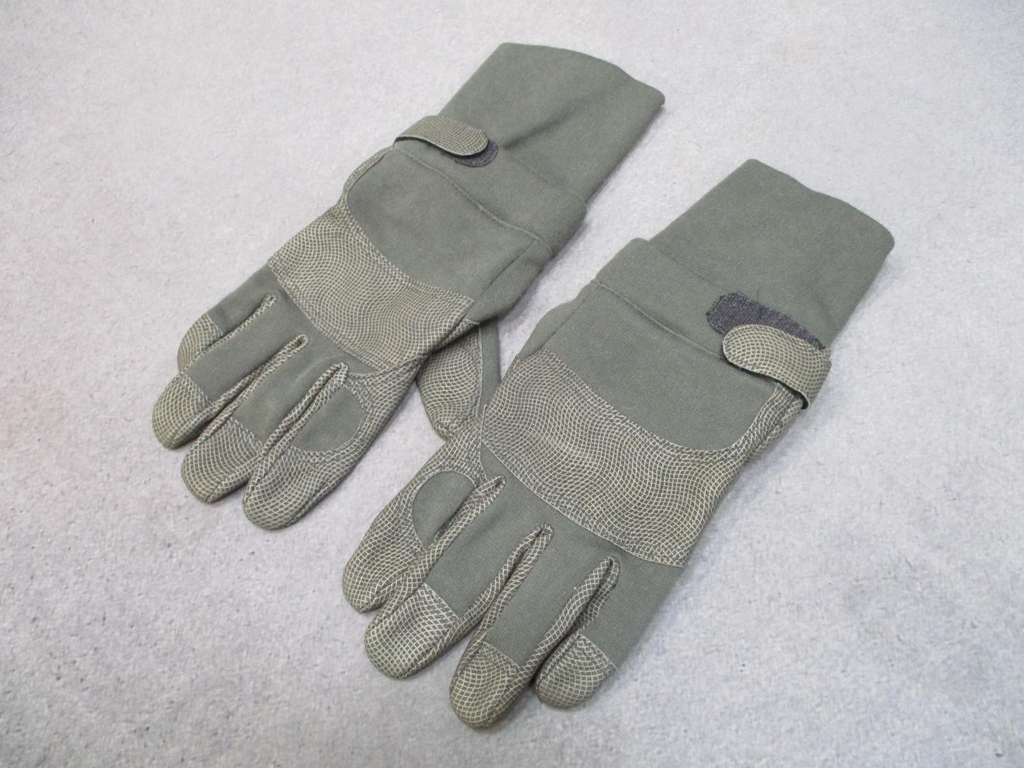 US Military FR Nomex Flight Gloves Large Foliage Green Combat Glove