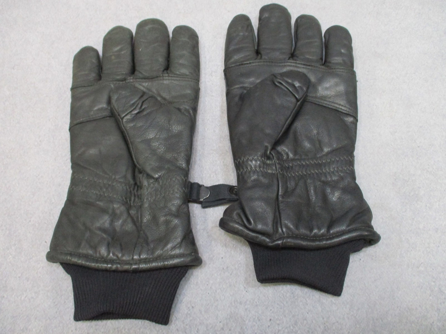 Army Intermediate Cold/Wet Tactical Gloves XL Black Leather Insulated Men Women