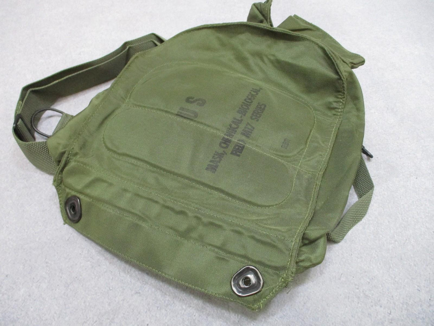 US Military M17 Field Carrier Mask Chemical-Biological Tactical Bag OD Green