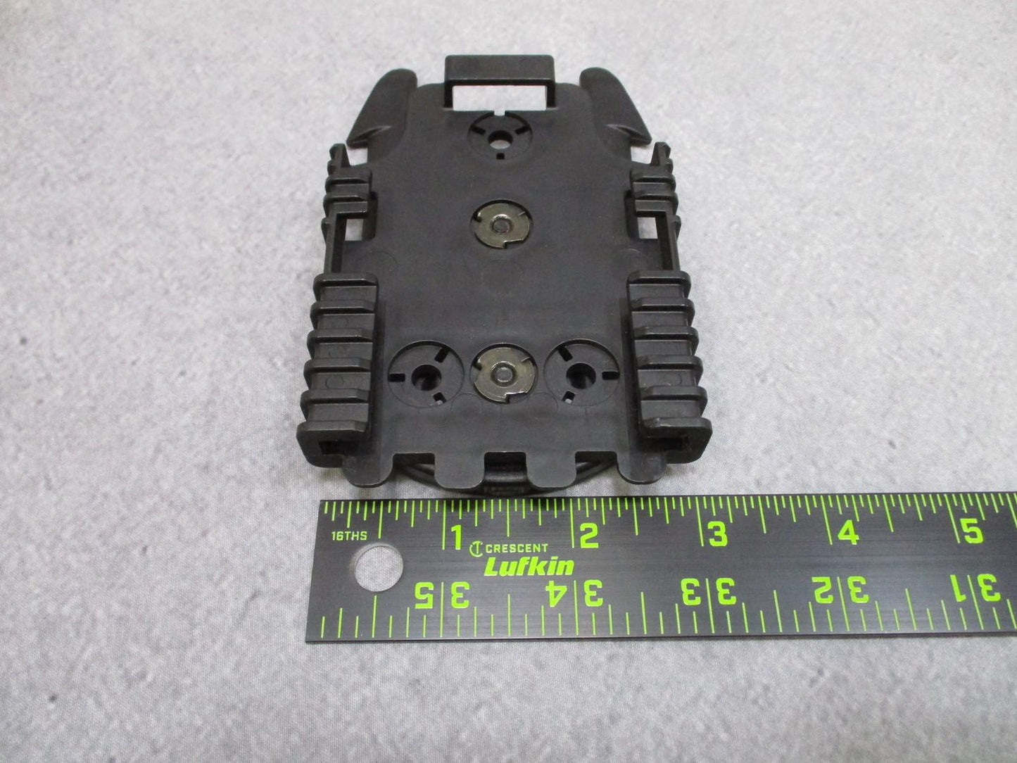Safariland QLS 19/22 Fork Holster Mount Tactical Female Adapter Plate Black