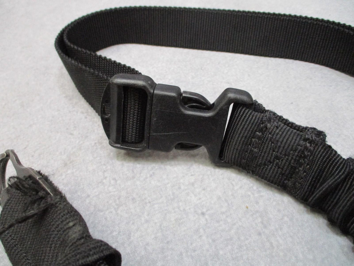 US Made Tactical Bungee One Point Sling W/ Wire Hook Black GWOT Era