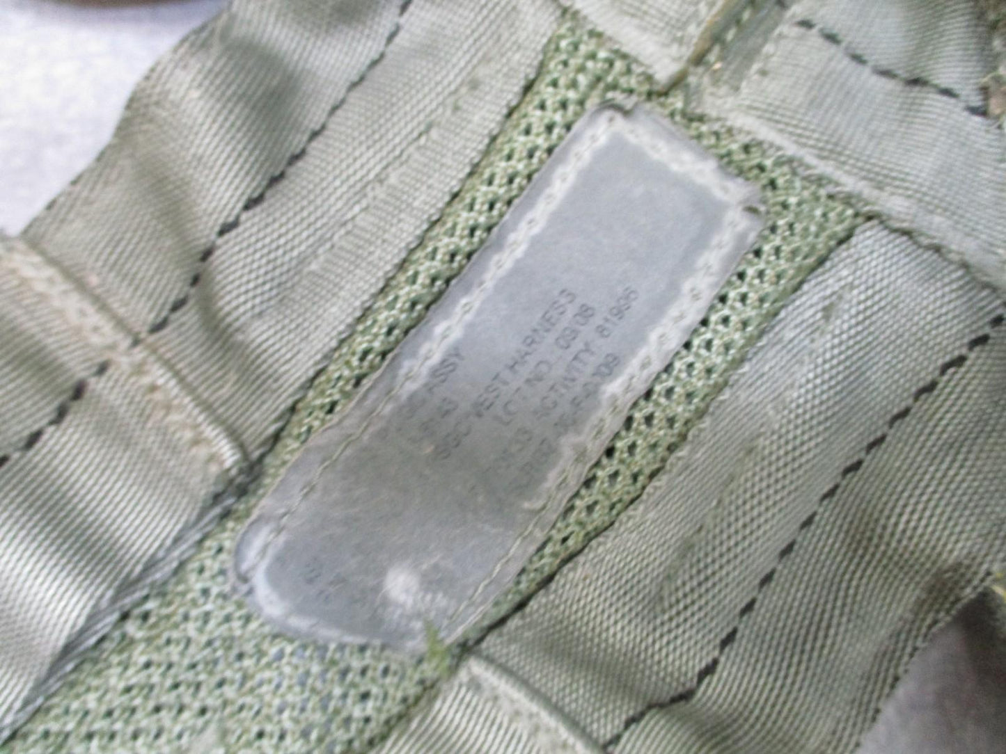 USGI Air Warrior Tactical Load Bearing Vest ACU MOLLE W/ Complete Pouch Set