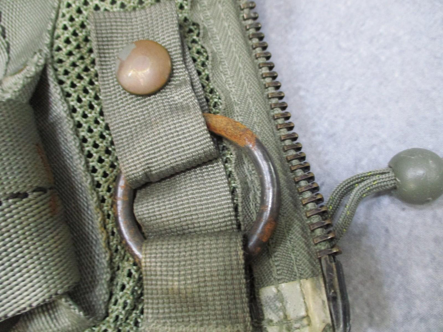 USGI Air Warrior Tactical Load Bearing Vest ACU MOLLE W/ Complete Pouch Set