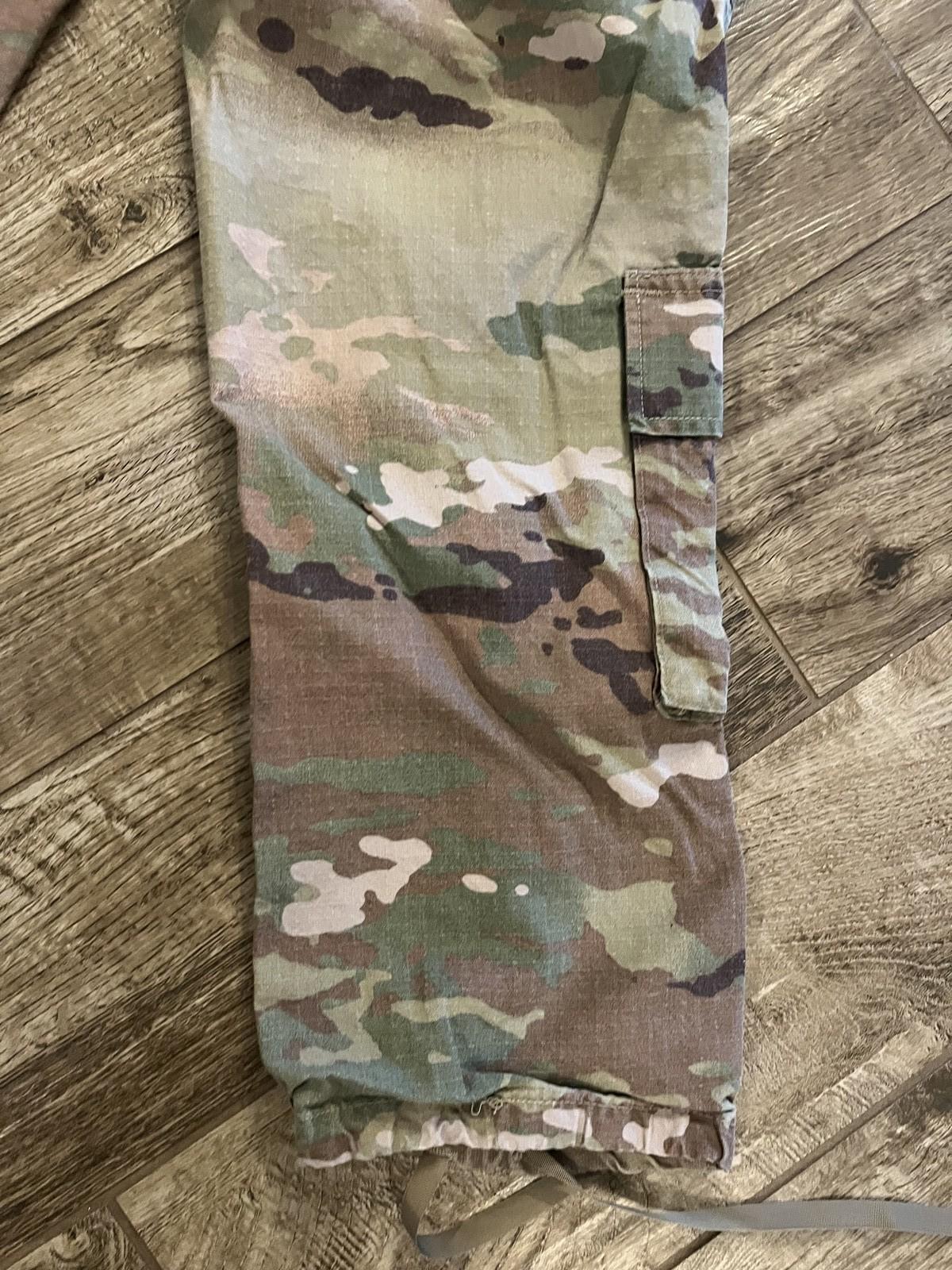 US Army Combat Uniform Flame Resistant Pants Womens 28 Regular OCP Scorpio Cargo