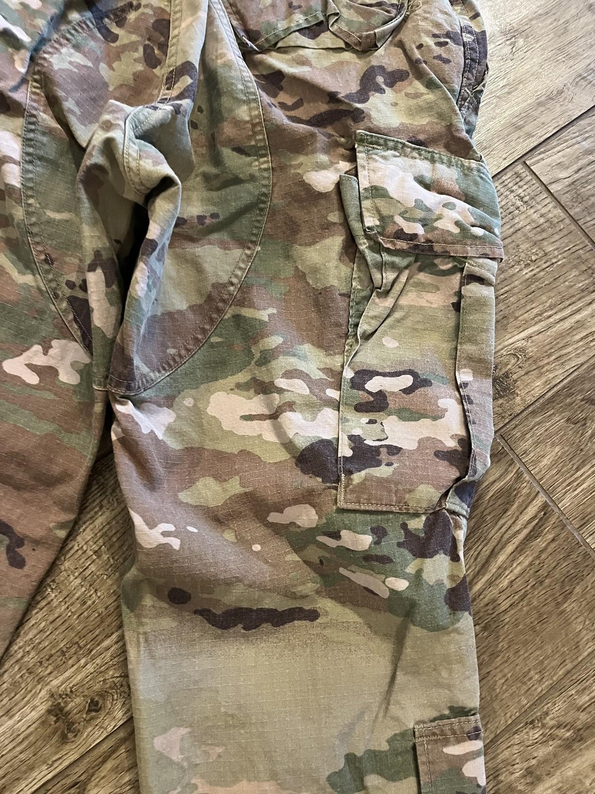 US Army Combat Uniform Flame Resistant Pants Womens 28 Regular OCP Scorpio Cargo