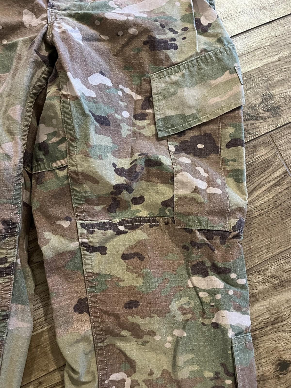 US Army Combat Uniform Flame Resistant Pants Womens 28 Regular OCP Scorpio Cargo