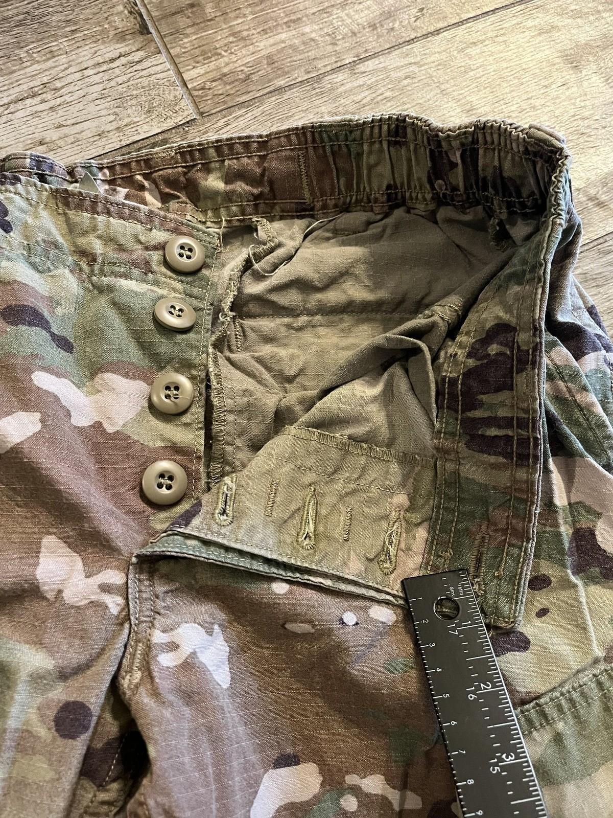 US Army Combat Uniform Flame Resistant Pants Womens 28 Regular OCP Scorpio Cargo
