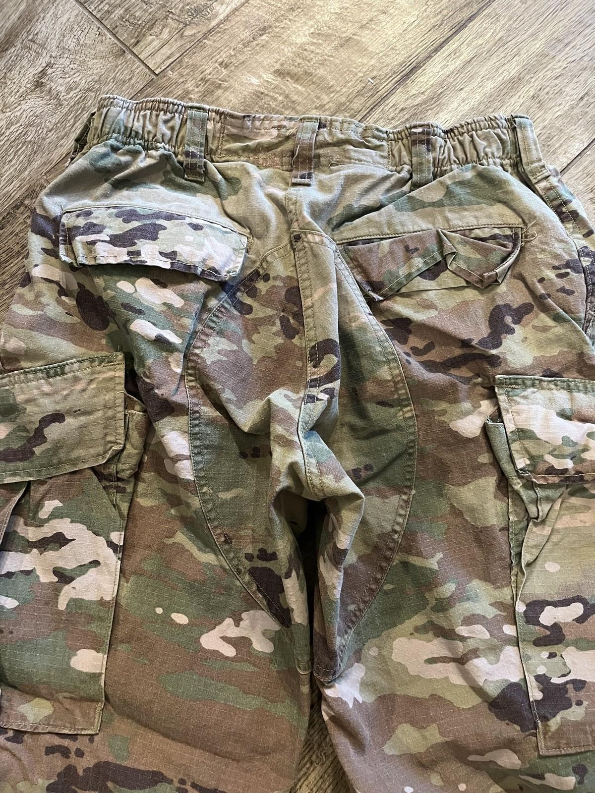 US Army Combat Uniform Flame Resistant Pants Womens 28 Regular OCP Scorpio Cargo