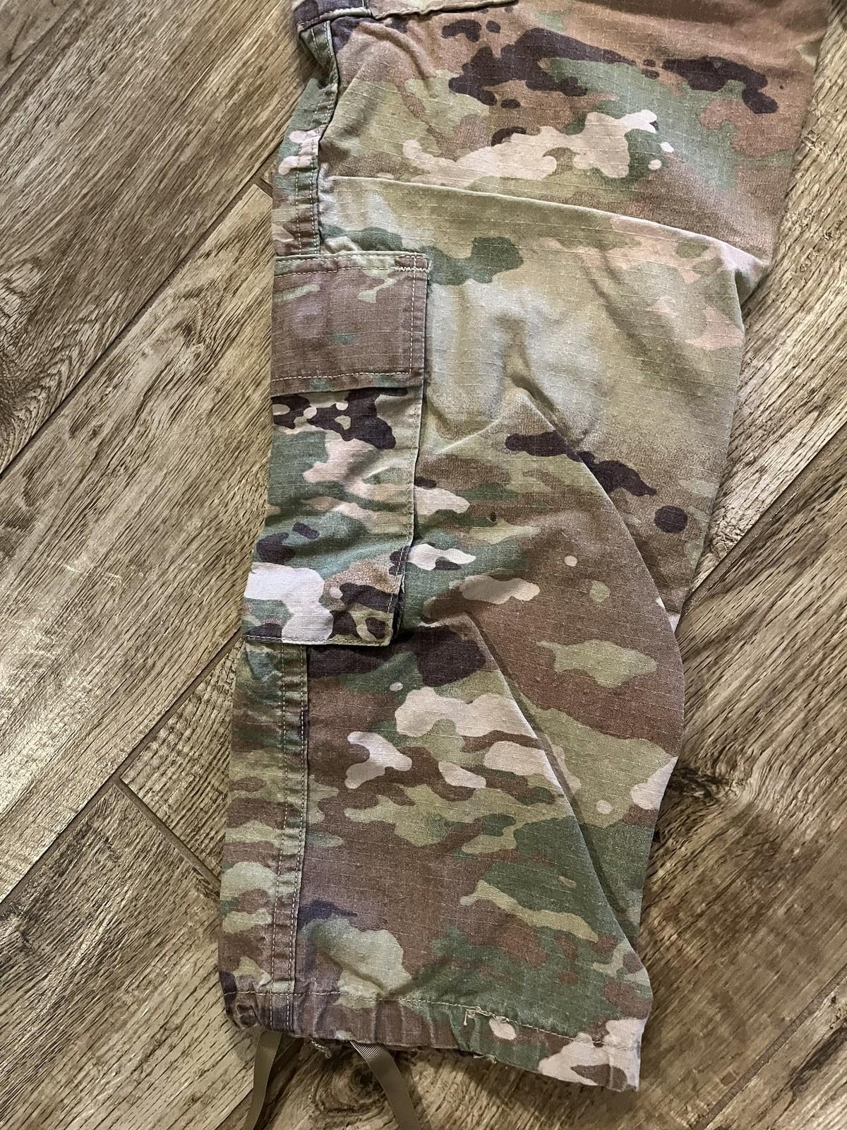 US Army Combat Uniform Flame Resistant Pants Womens 28 Regular OCP Scorpio Cargo