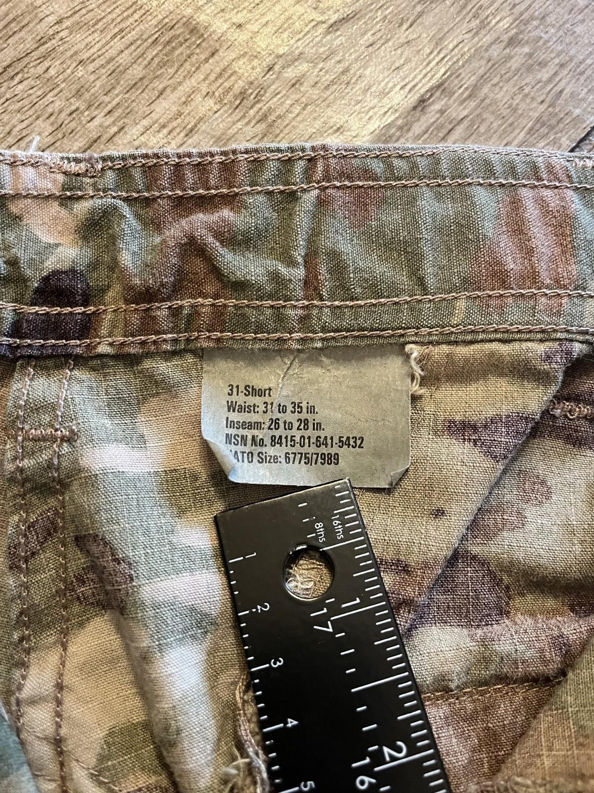 US Army OCP Scorpion Combat Uniform Pants Female Flame Resistant Size 31-Short