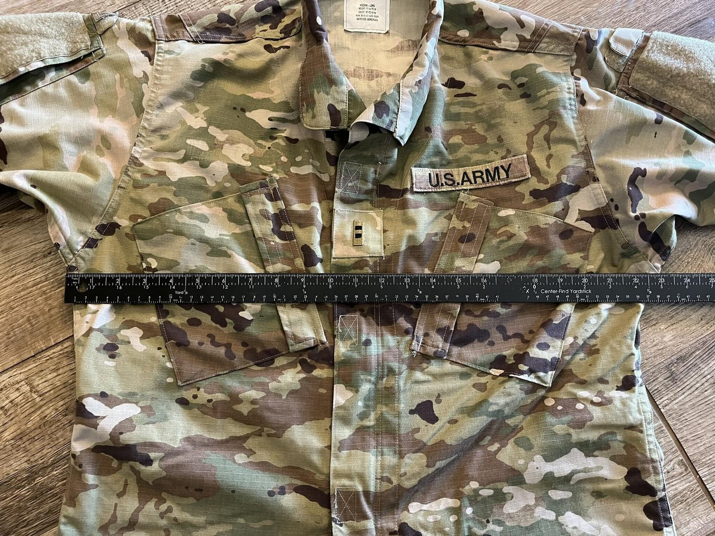 2x U.S. Army OCP Scorpion Combat Uniform  Coat w/ Patches Medium/Long