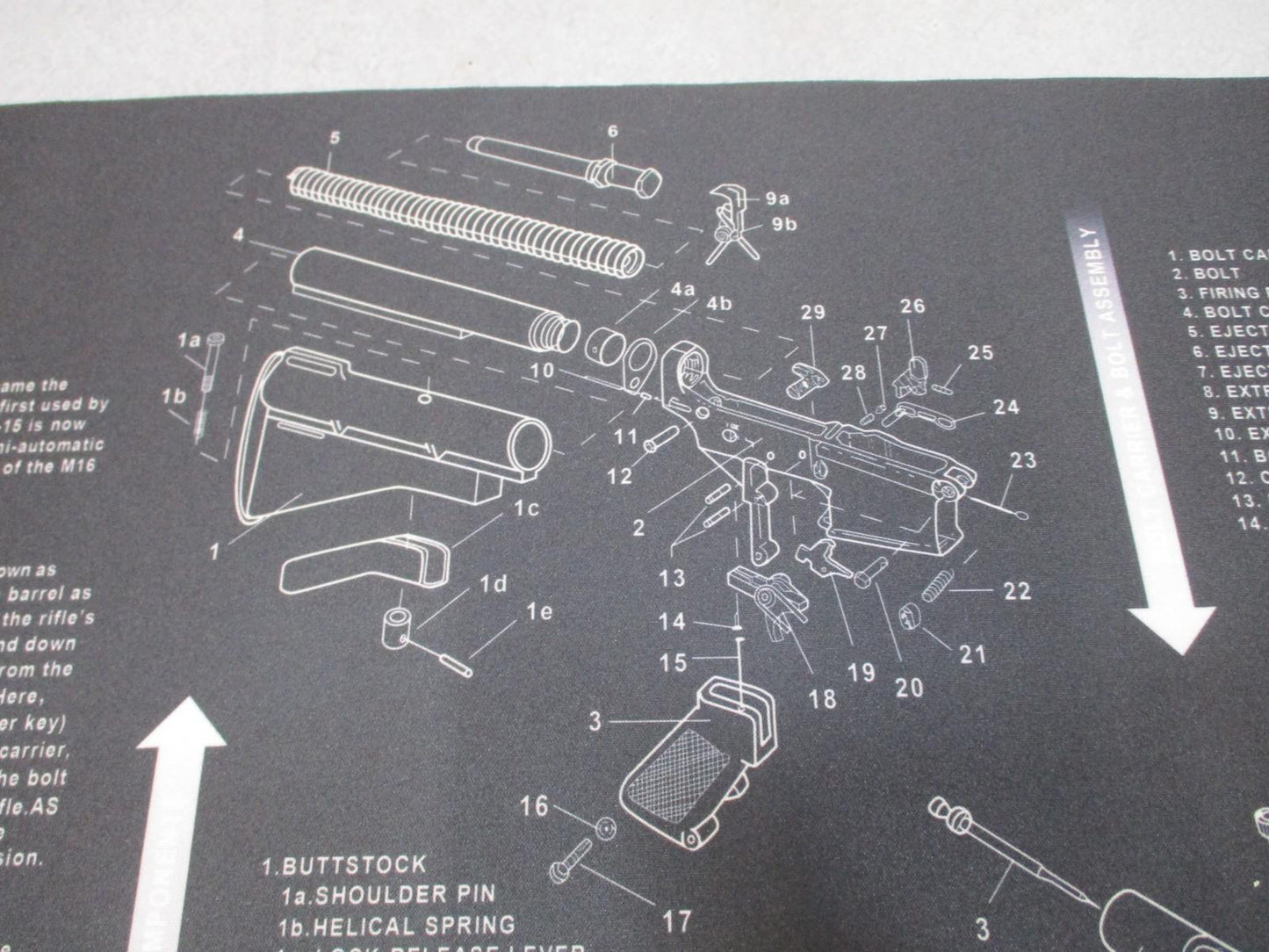 USGI 5.56/.223 Rifle Cleaning Kit Bundle w/ Tactical Cleaning Mat & CLP Oil