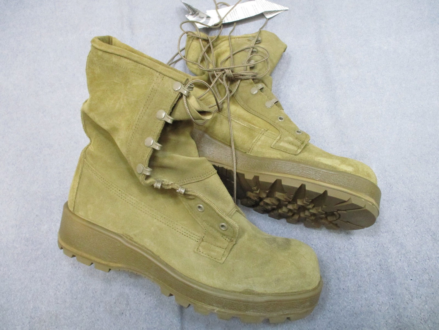 US Army Altama Men's 11R Suede Cold Weather Combat Boots Vibram Sole New