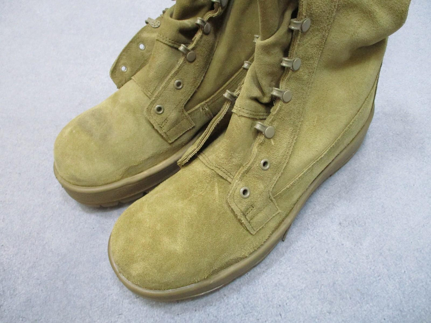 US Army Altama Men's 11R Suede Cold Weather Combat Boots Vibram Sole New
