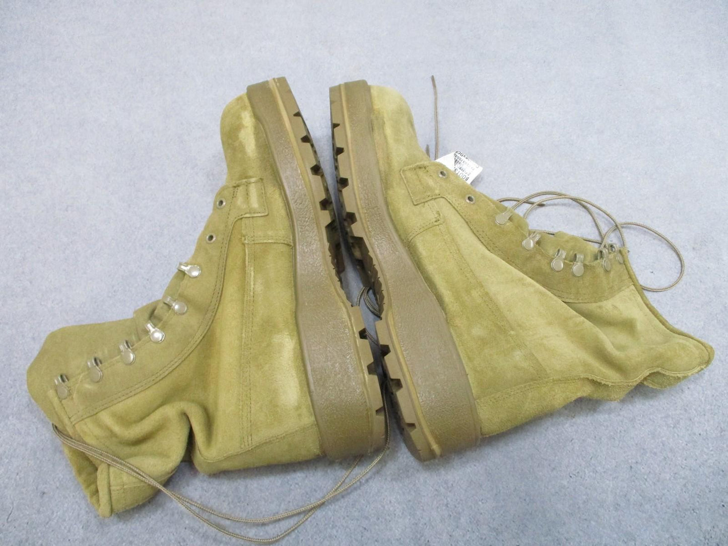 US Army Altama Men's 11R Suede Cold Weather Combat Boots Vibram Sole New