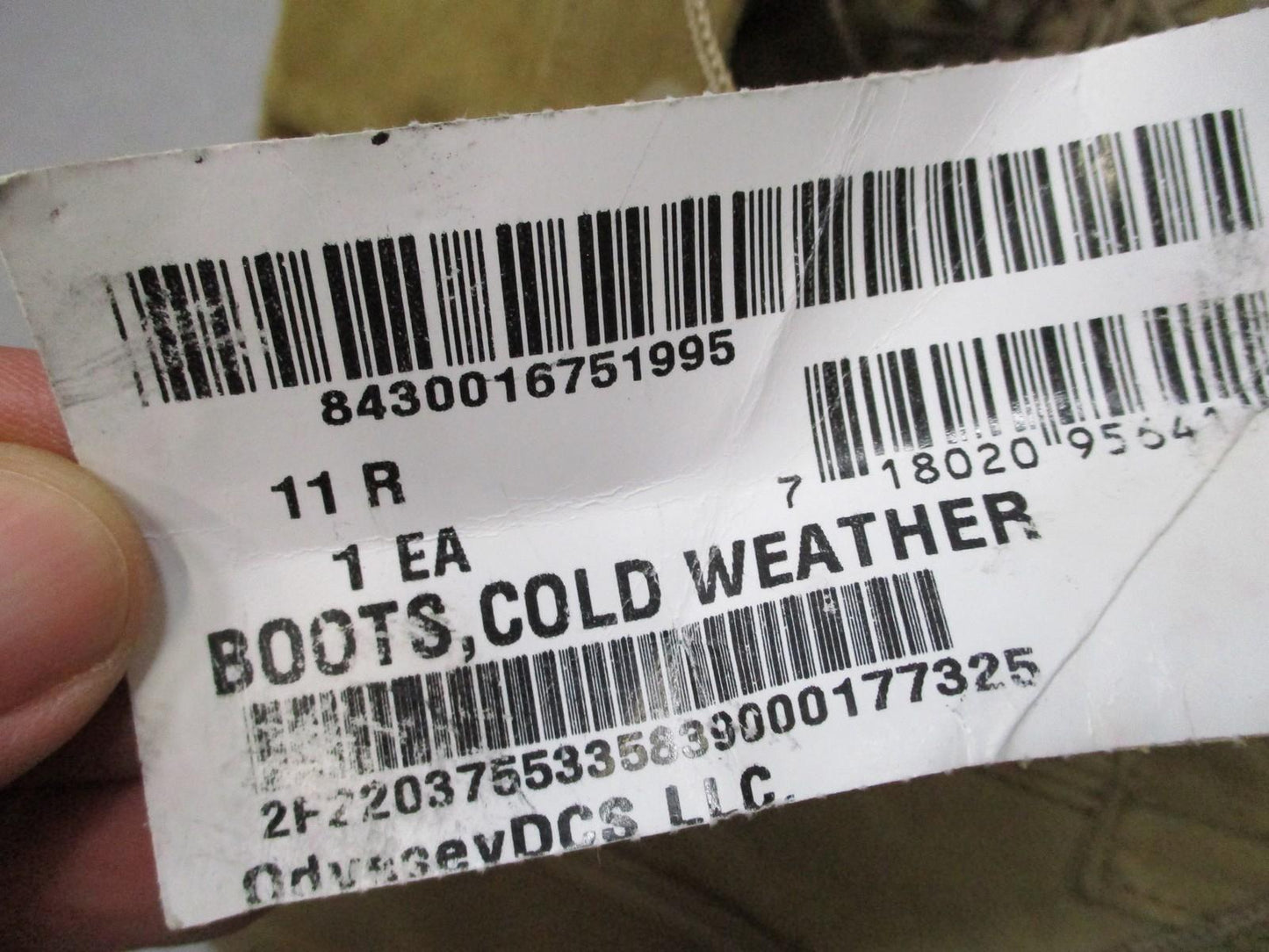 US Army Altama Men's 11R Suede Cold Weather Combat Boots Vibram Sole New